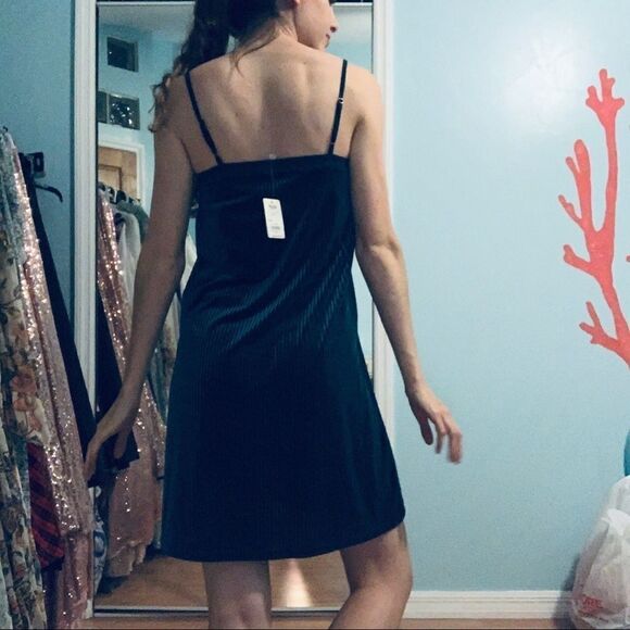 NWT * Ribbed Velvet Slip /Tank Dress* - Picture 7 of 9